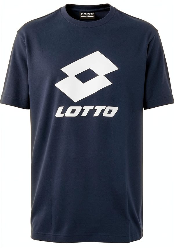Lotto Herren T-Shirt Baumwolle Regular Fit Logo Print
