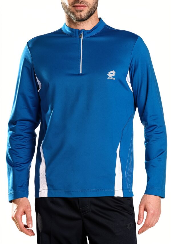 Lotto Sport Herren T-Shirt Langarm Polyester Elastan-0