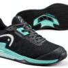 HEAD Tennisschuhe Herren Leicht Atmungsaktiv Schwarz Türkis-4