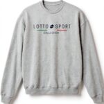 LOTTO Herren Sweatshirt Baumwolle Winter Freizeit XL Grau-0