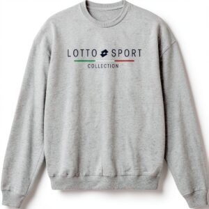 LOTTO Herren Sweatshirt Baumwolle Winter Freizeit XL Grau-0