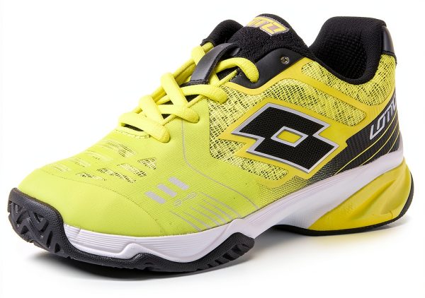 Lotto Unisex Kinder Tennisschuhe Stratosphere Gelb Schwarz