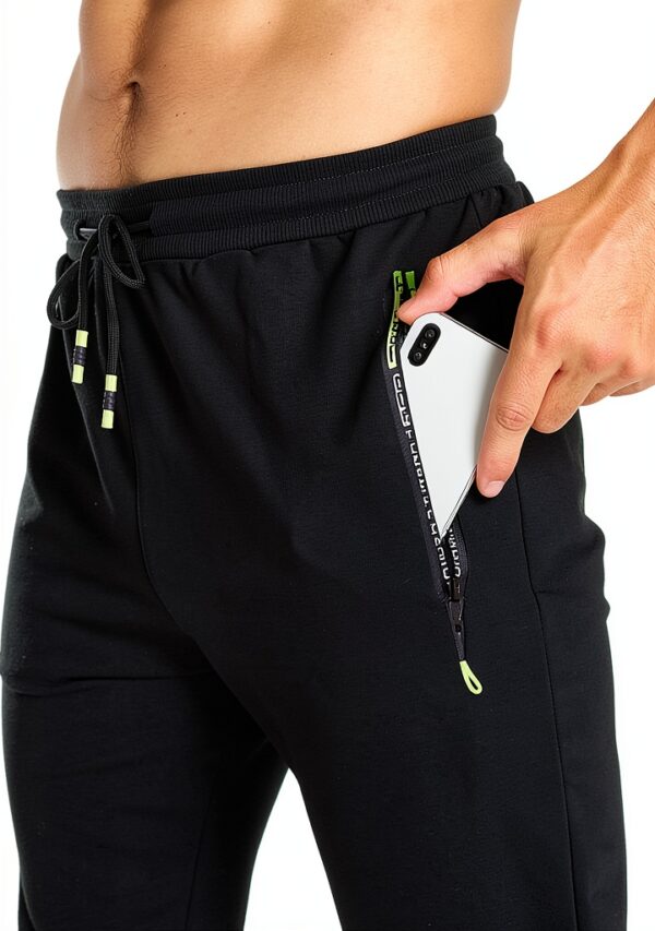 ZOXOZ Jogginghose Herren Baumwolle Elastisch Taschen-2