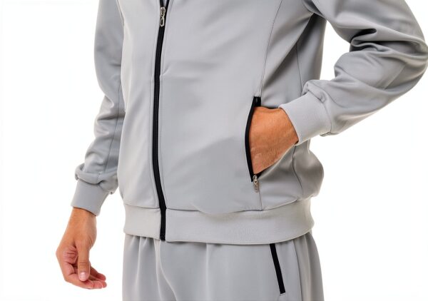 Trainingsanzug Herren Polyester Bequem Atmungsaktiv-4