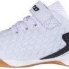 Lotto Sneaker Unisex Kinder Schwarz Weiß Schwarz Dunkelgrau-4