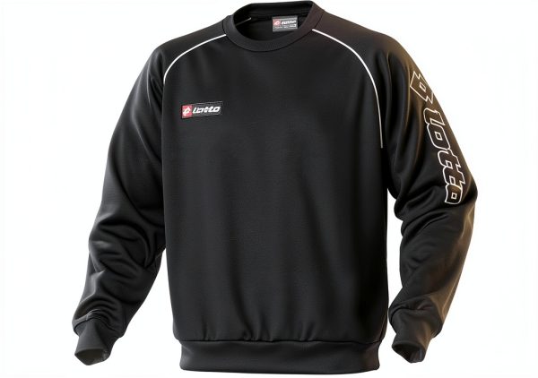 Lotto Sport Sweatshirt Jungen Schwarz Weiß Kapuzenpullover