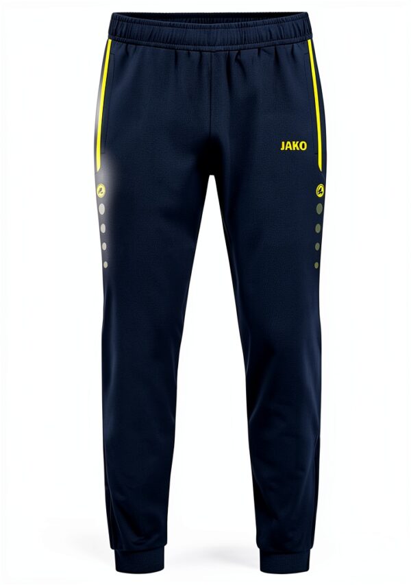 JAKO Herren Trainingshose Reißverschluss Kordelzug-0