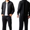 Trainingsanzug Herren Polyester Bequem Atmungsaktiv-5