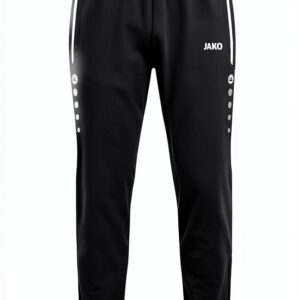 JAKO Herren Trainingshose Reißverschluss Kordelzug Anthra-0