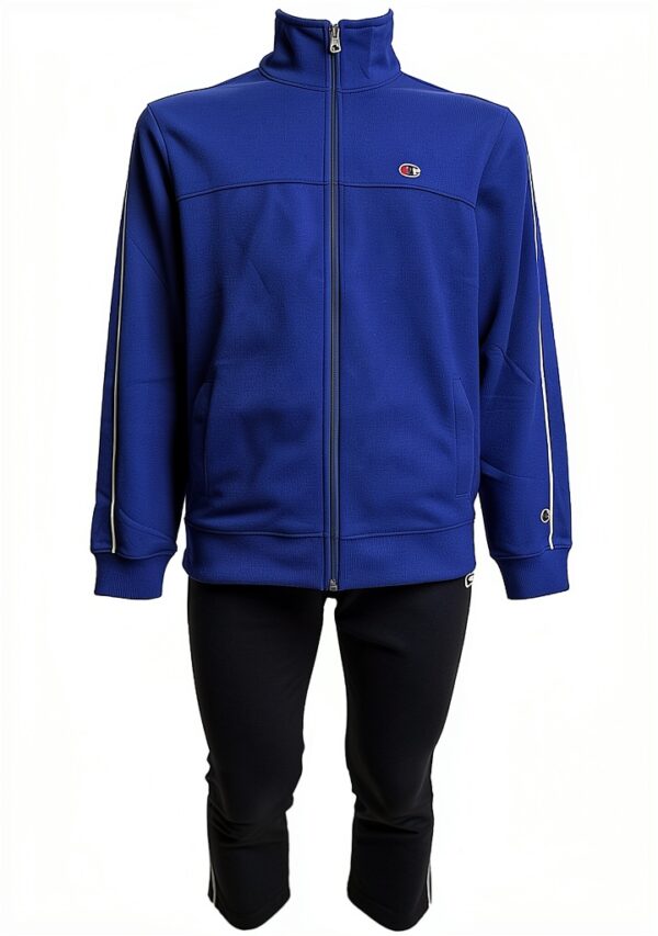 Champion Herren Jogginganzug ultraleicht Reißverschluss Blau-0