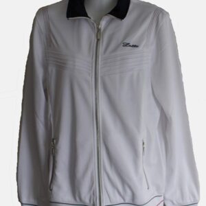 Lotto Damen Sportshirt Poly Tricot Tailiert Weiss Dunkelblau-0