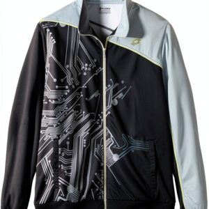 Lotto Sport Herren Sweatshirt Black Put Gry Polyester-0