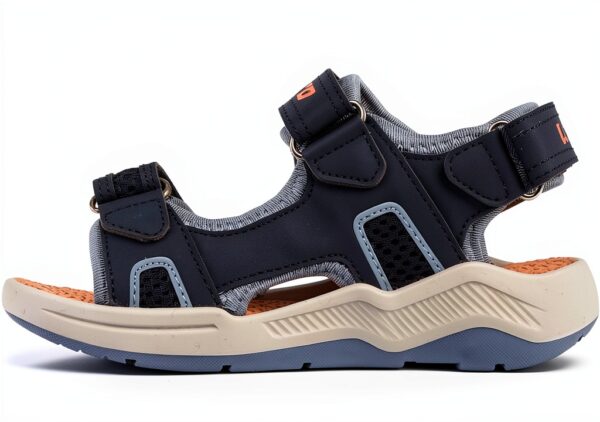 Lotto Klettsandale Jungen bequem gepolstert Navy Midblue-4