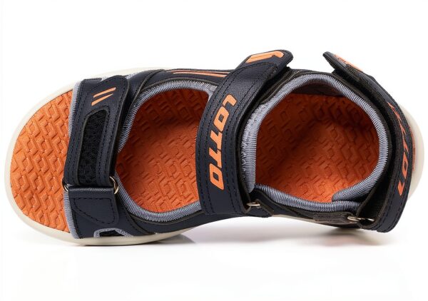 Lotto Klettsandale Jungen bequem gepolstert Navy Midblue-2