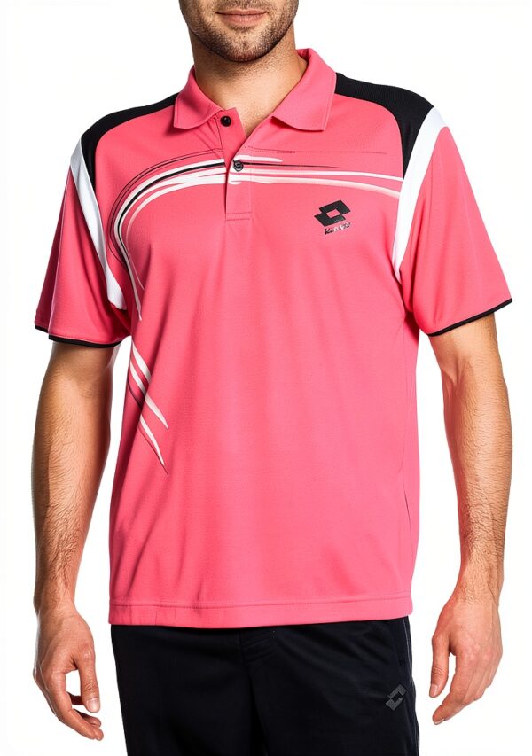 Lotto Sport Herren Poloshirt 100 Polyester Knitted-0