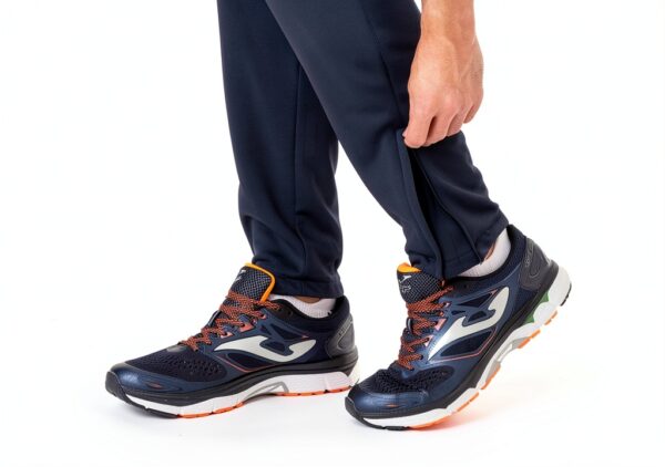 Joma Trainingshose Herren Fleece elastisch Bund Taschen-5