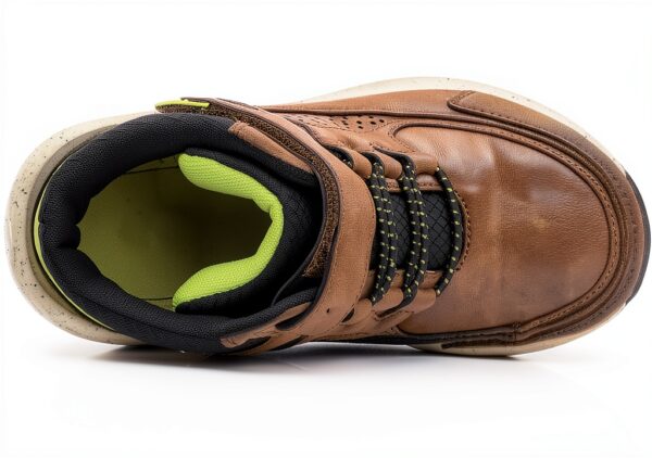 Lotto Outdoor Midcut Sneaker Teens Wanderschuhe Olive Lime-4