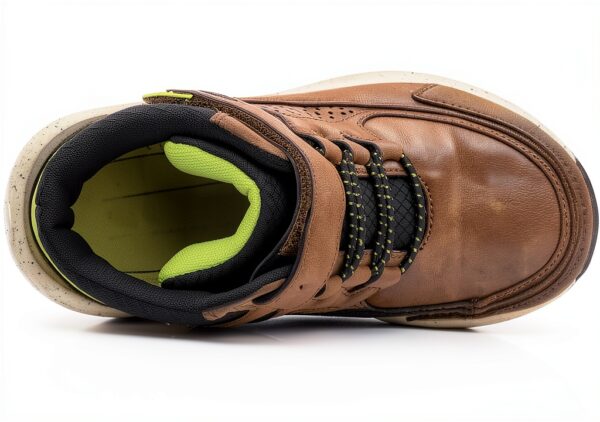 Lotto Outdoor Midcut Sneaker Kinder Wanderschuhe Olive Lime-4