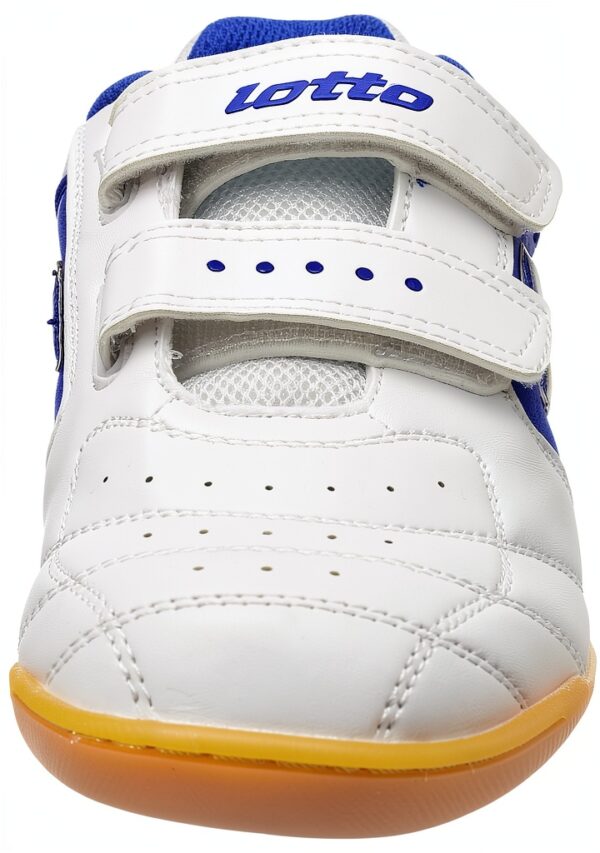 Lotto Sportschuhe Unisex Kinder Kunstleder Weiß Blau-1