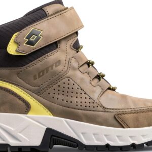 Lotto Outdoor Midcut Sneaker Kinder Wanderschuhe Olive Lime-0