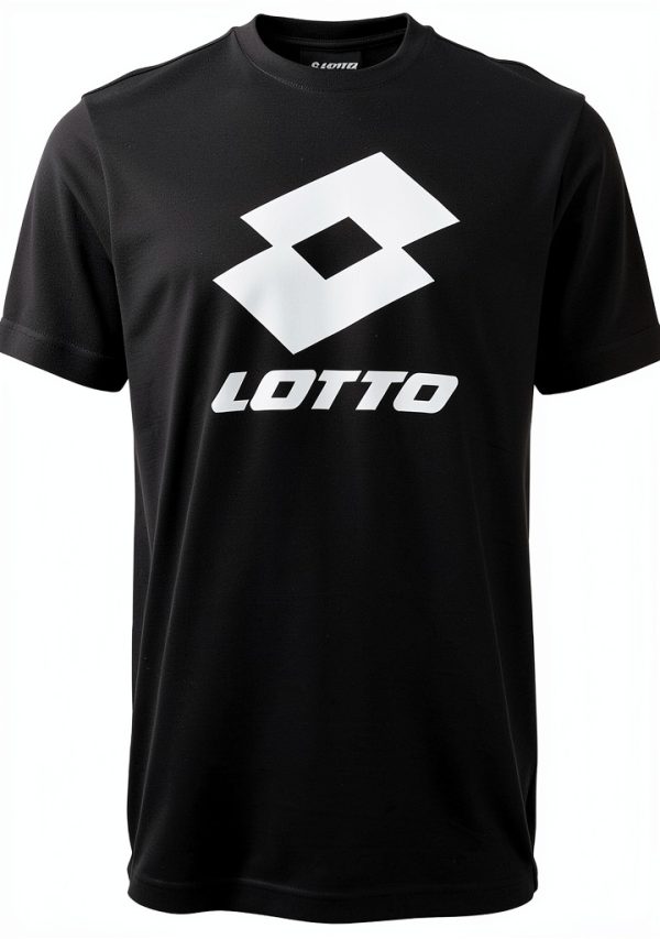 Lotto Herren T-Shirt Baumwolle Regular Fit Logo Print