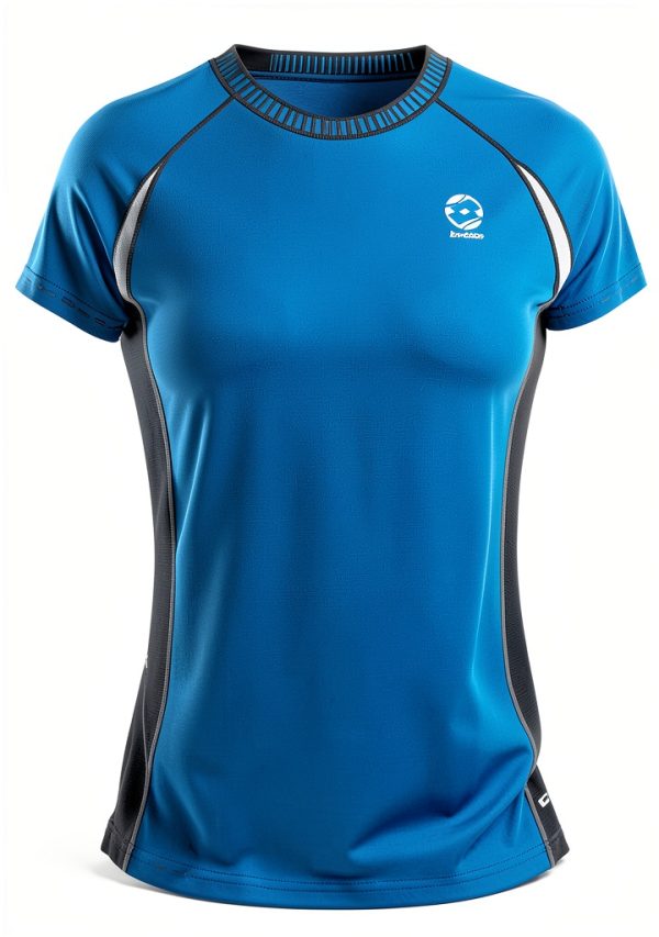 Lotto Sport T-Shirt Damen Brook hellblau tactel piquet