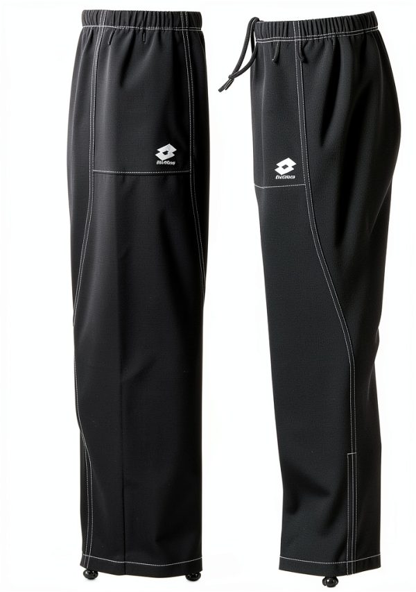 Lotto Herren Sport Hose Microfaser lang Regular Fit Titanium