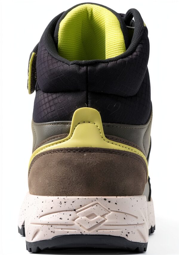 Lotto Outdoor Midcut Sneaker Kinder Wanderschuhe Olive Lime-2