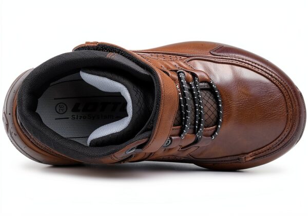 Lotto Outdoor Midcut Sneaker Kinder Wanderschuhe Olive Lime-4