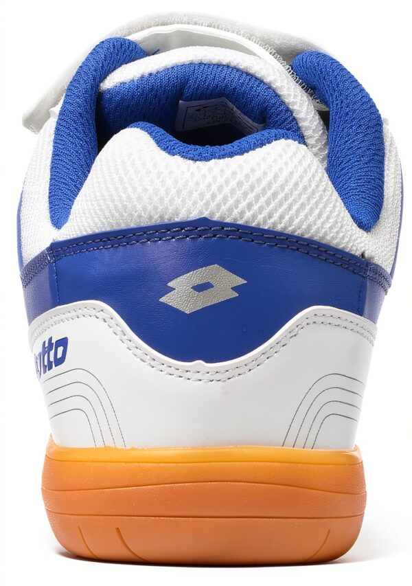 Lotto Sportschuhe Unisex Kinder Kunstleder Weiß Blau-2
