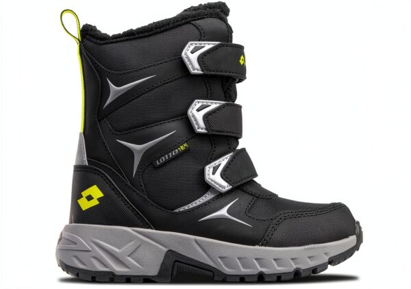 Lotto Kinderstiefel Trekking reflektierend Webpelzfutter-0