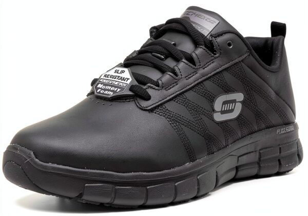 Skechers Sneaker Damen Leder Memory Foam Bequem-0