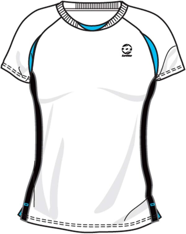Lotto Sport Weiß Sportbekleidung Tactel Piquet Material-0
