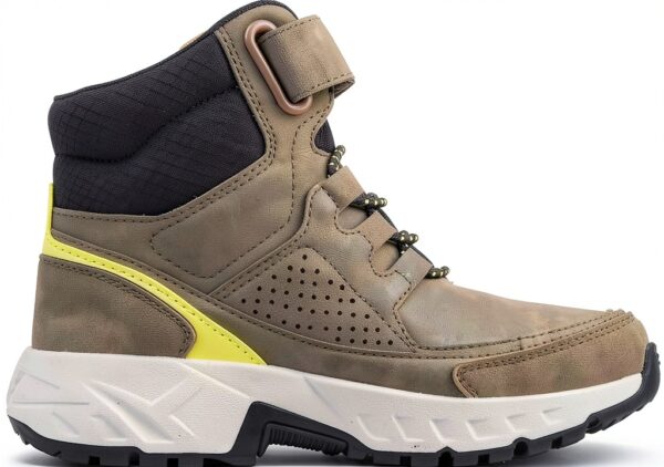 Lotto Outdoor Midcut Sneaker Teens Wanderschuhe Olive Lime-5