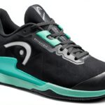 HEAD Tennisschuhe Herren Leicht Atmungsaktiv Schwarz Türkis-0