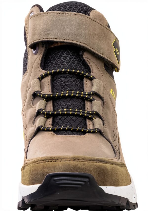 Lotto Outdoor Midcut Sneaker Kinder Wanderschuhe Olive Lime-1