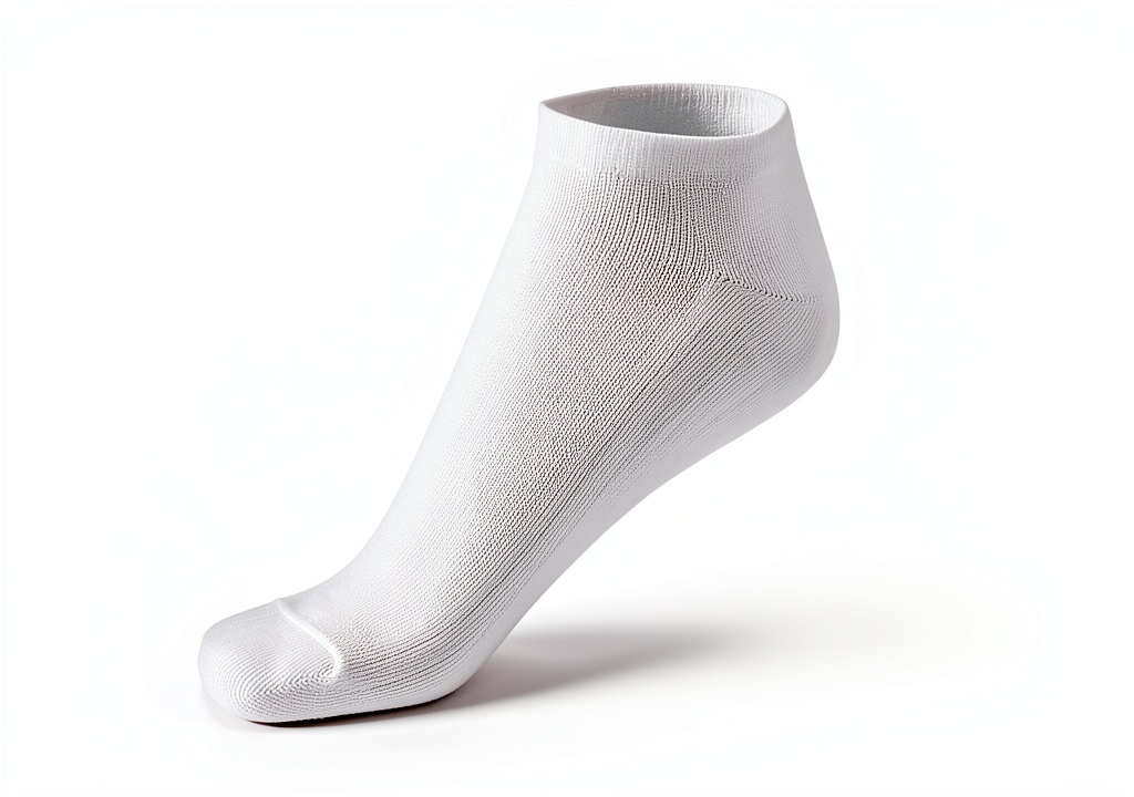 Lotto Unisex Socken in Weiß, gezeigt in Sportumgebung