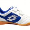 Lotto Sportschuhe Unisex Kinder Kunstleder Weiß Blau-5