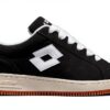 Lotto Sneaker Y2K Look Unisex Schuhe Schwarz Weiß Grau-0