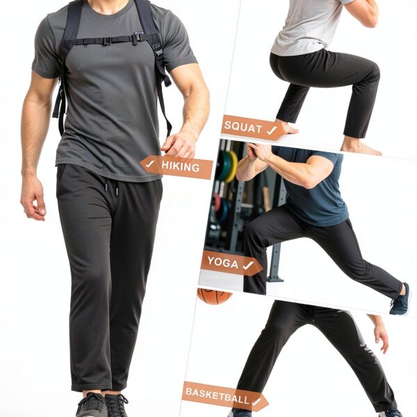 BULLIANT Herren Jogginghose Pillingwiderstand Farbechtheit-5