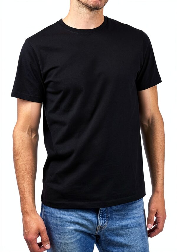 Basic Treasure Herren T-Shirt Baumwolle Vorteilspack Schwarz-2