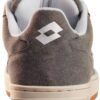 Lotto Sneaker Y2K Look Grau Weiß Zweifarbige Sohle-2