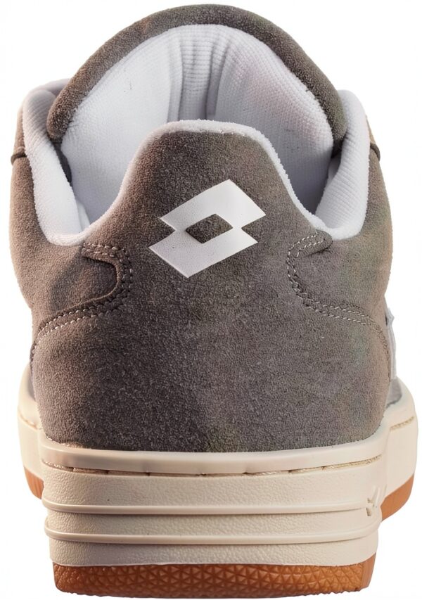 Lotto Sneaker Y2K Look Grau Weiß Zweifarbige Sohle-2