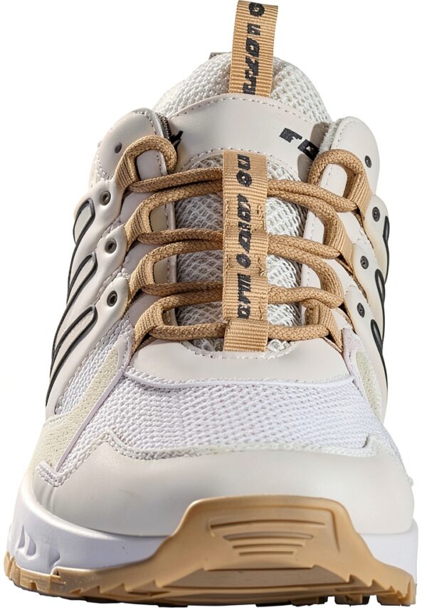 Lotto Sneaker Unisex Trekking Look robuste Sohle Beige Grey-1