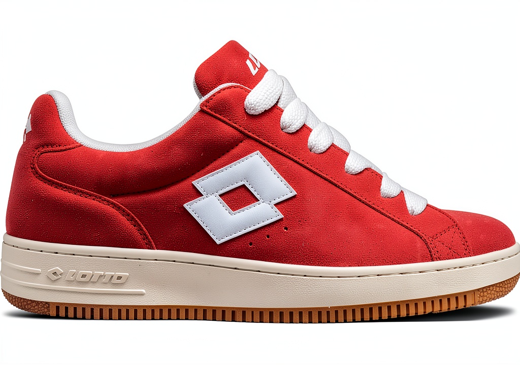 Lotto Sneaker im Y2K-Design mit fetter Zunge und zweifarbiger Sohle
