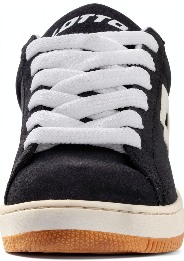Lotto Sneaker Y2K Look Unisex Schuhe Schwarz Weiß Grau-1