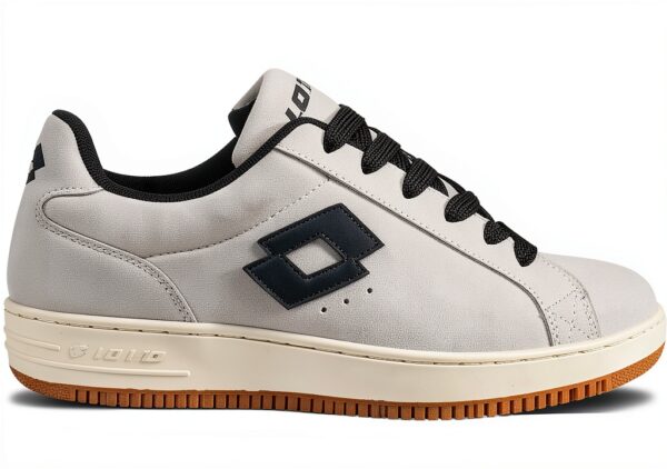 Lotto Sneaker Y2K Look Unisex Schuhe Schwarz Weiß Grau-0