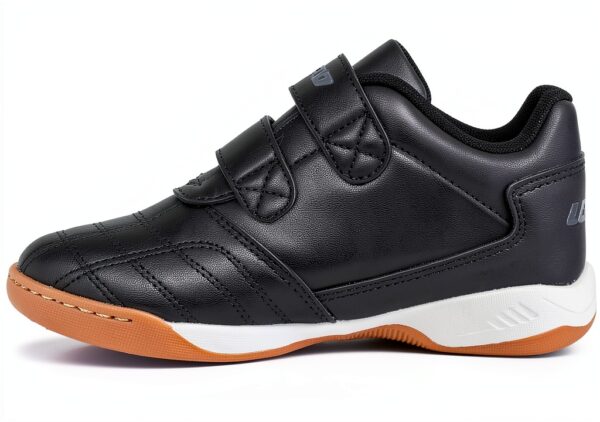 Lotto Sneaker Unisex Kinder Alltagsschuhe Schwarz Gelb-5