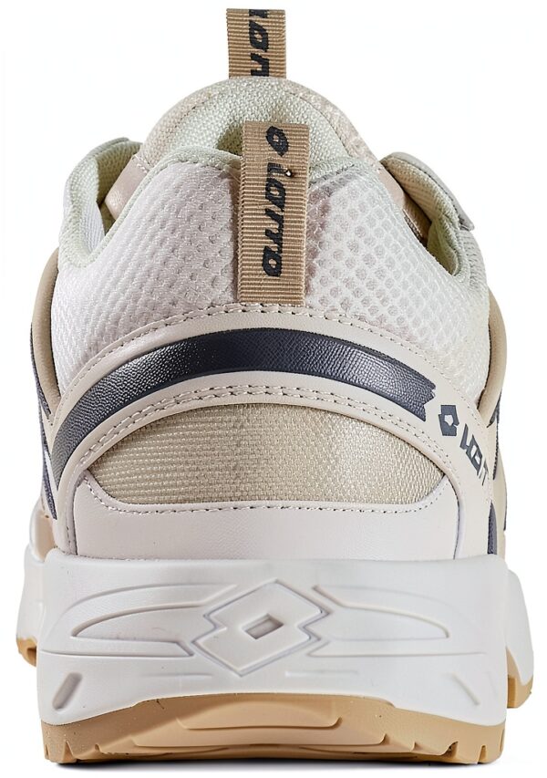 Lotto Sneaker Unisex Trekking Look robuste Sohle Beige Grey-2