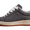 Lotto Sneaker Y2K Look Grau Weiß Zweifarbige Sohle-5